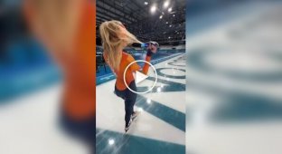 Эффектная конькобежка из Нидерландов