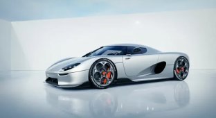 Koenigsegg launched production of the CC850 hypercar three years after the premiere (11 photos)