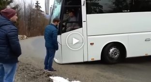 Перепутал передачу на автобусе