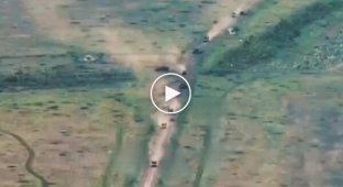 Неудачный штурм Часов Яра российскими военными при поддержке 20 единиц бронетехники
