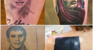 Стираем ошибки молодости: топ-15 перекрытых татуировок (16 фото)