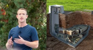 Preparing for the end of the world: Mark Zuckerberg is secretly building a bunker in Hawaii (8 photos)