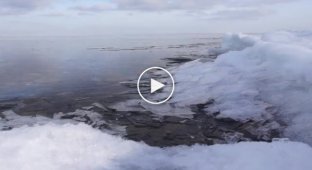 How Baikal freezes