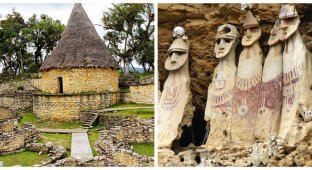 Sky fortress Kuelap and rock mummies of the mysterious Chachapoyas (13 photos + 1 video)