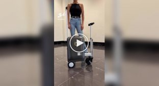 Scooter suitcase for adults