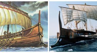 Why ancient Greek sailors pulled their ships ashore every day (4 photos)