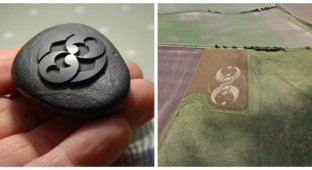 Roswell Stone: a magnetic anomaly that has a connection with crop circles (6 photos)