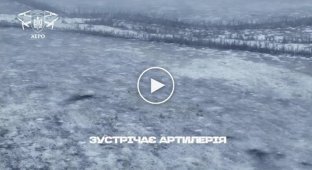 Батальон «Карпатская Сечь» замечает российскую разведывательную группу и атакует ее с помощью дронов. Макеевка, Луганск
