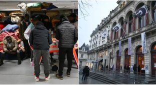 У Парижі мігранти окупували театр і відмовляються залишати його (2 фото + 2 відео)