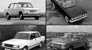 Советские автомобили, которые так и не появились на свет (26 фото)