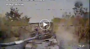 The Wild Hornets drone flies into the open hatch of an enemy tank