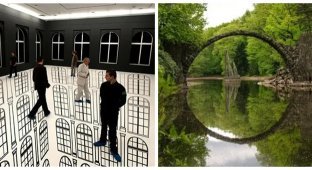 7 місць, де панує оптична ілюзія (8 фото)
