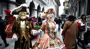 Карнавал в Венеции (10 фото)