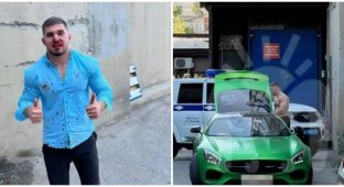 "Чеченскому Халку" в Дагестане разбили лицо из-за неправильной парковки (3 фото + 1 видео)