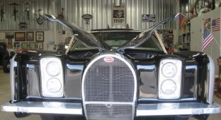 Симбиоз Bugatti и Lincoln в неизвестном Bugincoln (16 фото)