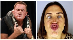 The Briton became the world champion in grimaces for the 18th time (7 photos)