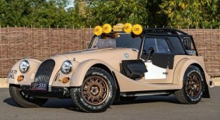 Morgan Plus Four CX-T with full expedition package is up for sale (22 photos)