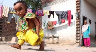 6-летний мальчик из Джаландхара, которого считают реинкарнацией индийского бога Ганеша (15 фото + 1 видео)