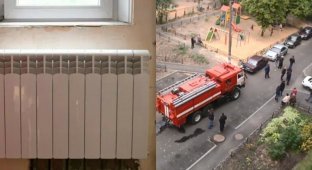 В Воронеже по батареям отопления пустили электрический ток (3 фото + 1 видео)