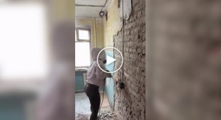 Демонтаж стен, который завораживает