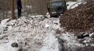 Fail on UAZ, or how to get rid of the car in a couple of seconds