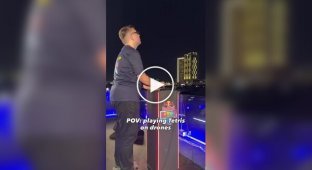 В Дубае сыграли в самый большой в мире «Тетрис»