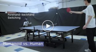 Engineers taught robots to play table tennis