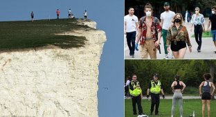Фоторепортаж: как британцы нарушают карантин (32 фото)