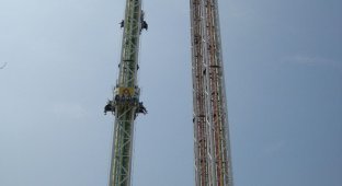 Roller coaster, tin (18 photos)