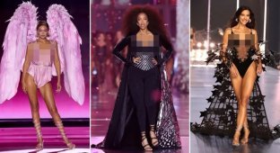 Новый показ нижнего белья Victoria’s Secret (17 фото)