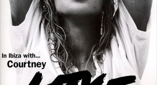 Обнаженная Courtney Love в журнале POP (9 фото)