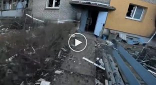 Archival footage of battles in the village of Opytnoye, Donetsk region, from the first person perspective of fighters from the Central Security Service “A” of the SBU