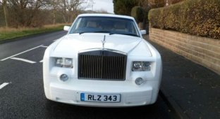 Из Bentley Turbo RL сделали Rolls-Royce Phantom (10 фото)