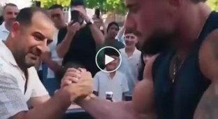 Армрестлер дал мужчине возможность стать героем в глазах дочери