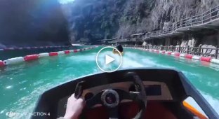 Water karting in China