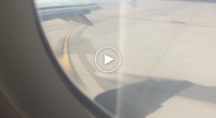 В аэропорту Антальи сняли самолет с вытекающим топливом