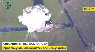 Ukrainian intelligence (SBU) strikes at Russian targets in different sectors of the front