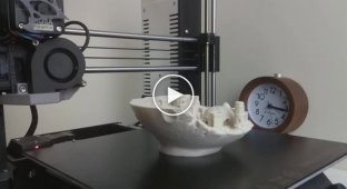 Какую красоту можно напечатать на 3D-принтере за 11 часов