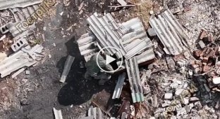 Окупант заліз у контейнер для сміття та загинув там після атаки дрона-камікадзе