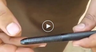 An unusual and dangerous self-defense pen