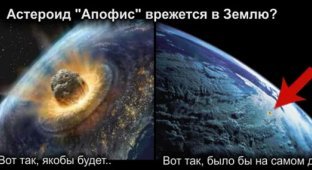 Why the asteroid Apophis, which will arrive in 2029, is called the "killer of the Earth"! (4 photos)