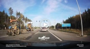 What he expected. Serious accident on the highway in the Nizhny Novgorod region