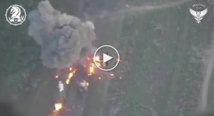 Ukrainian defenders destroyed the Russian self-propelled gun mount Akatsiya