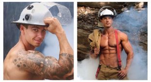 Новый календарь с сексуальными пожарными на 2018 год (14 фото)