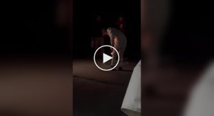 Man sets fire to toilet paper wrapped around himself for the sake of a video for TikTok