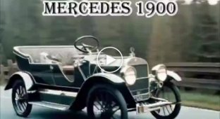 The evolution of Mercedes from 1900 to 2023