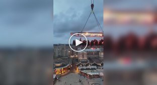 Необычный ресторан на высоте