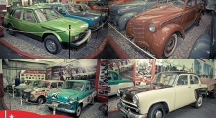 Музей Ретро-Автомобилей. Часть 5: АЗЛК (начало) (23 фото)