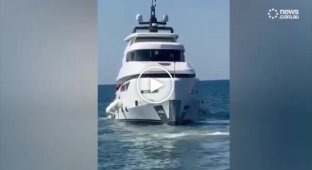 A luxury yacht sank in Turkey shortly after sailing