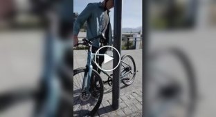 Міський велосипед із захистом від злодіїв